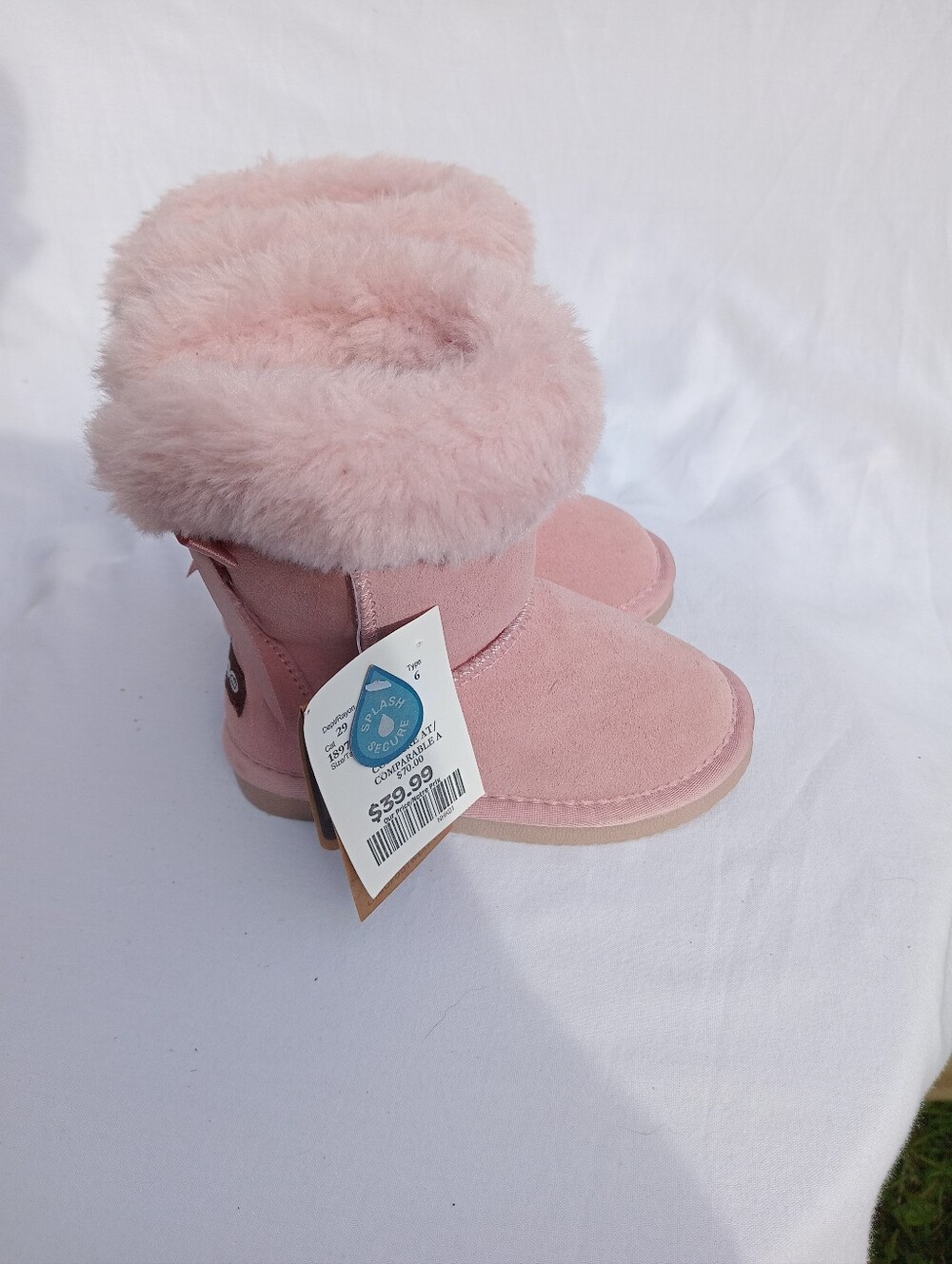 LAMO Audrey Suede Winter Boots NWT